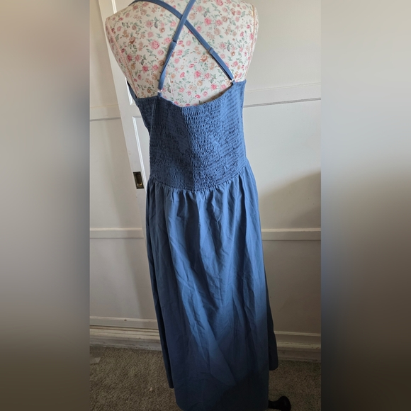 NWT BTFBM Elegant Blue Sleeveless Dress Size XL - Picture 5 of 10